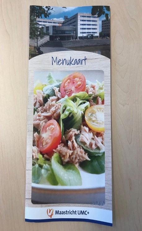 menukaart Maastricht Universitair Medisch Ziekenhuis